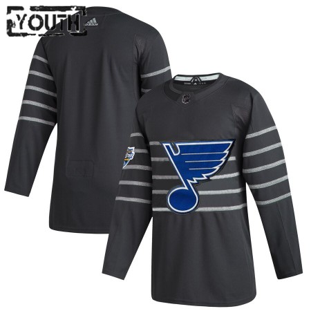 Dresovi St. Louis Blues Blank Siva Adidas 2020 NHL All-Star Authentic - Dječji Dresovi St. Louis Blues Blank Siva Adidas 2020 NHL All-Star Authentic - Dječji